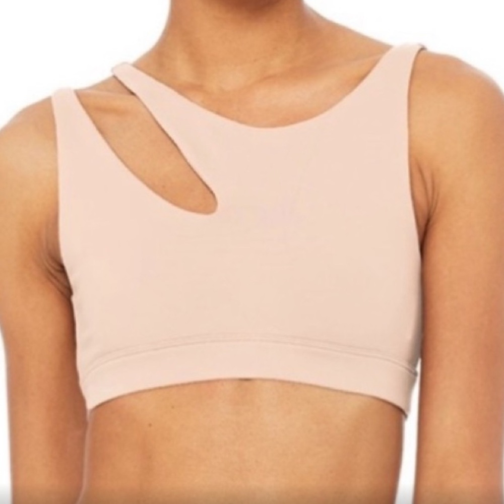 Alo 7/8 High Waist Moto Leggings & Peak Sports Bra Set - Picture 2 of 11